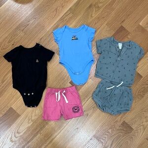 GAP, The Black Dog Baby Boy Bundle (6 months size)